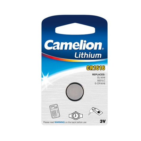 Camelion CR1616-BP1 CR1616, litium, 1 kpl