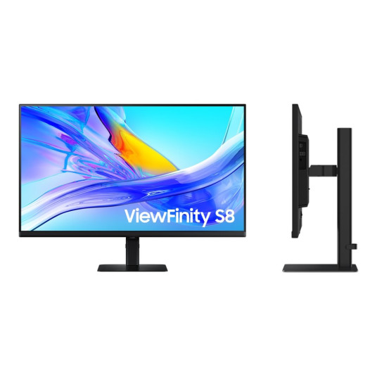 Samsung LS32D800UAUXEN 32" VA-monitori UHD 4K 3840x2160/16:9/350cd/m2/5ms, HDMI, DP, USB