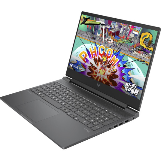 Kannettava tietokone HP VICTUS 16-S1023 16.1" 144Hz, Ryzen 7 8845HS, 512GB SSD, RAM 16GB, WIN11 NVIDIA® RTX 4070 8GB, MICA SILVER Backlit Keyboard, A1SV3UA#ABA