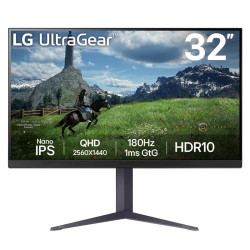 32" LG 32GS85Q UltraGear QHD HDR 240Hz NanoIPS -näytön näyttö