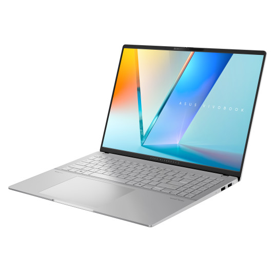 Asus Vivobook S 16 OLED M5606UA-KM005W | Cool Silver | 16 " | OLED | 3.2K | 3200 x 2000 pikseliä | AMD Ryzen 7 | 8845HS | 16 Gt | LPDDR5X | SSD 1000 Gt | AMD Radeon Graphics | Windows 11 Home | 802.1