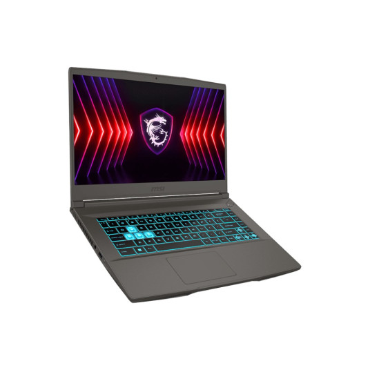 MSI Thin 15 B13UC-2203XPL i7-13620H 15.6" FHD 144Hz IPS-taso 16GB DDR4 3200 SSD512 RTX 3050_4GB NoOS