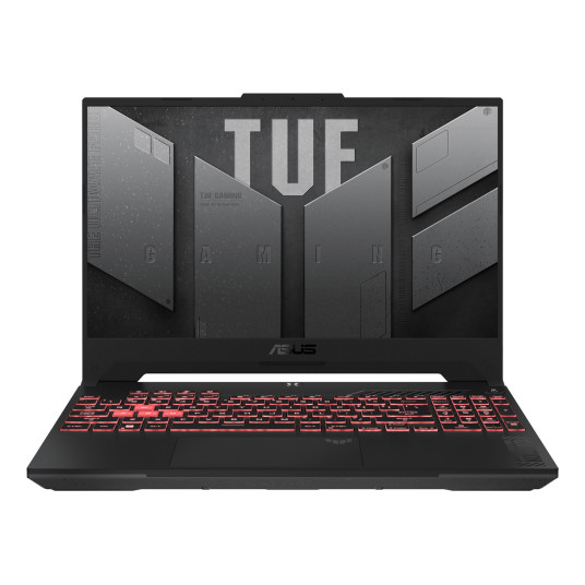 ASUS TUF Gaming A15 FA507UI-LP015W Ryzen 9 8945H 15.6" FHD 144Hz IPS-taso 250nits AG 16GB DDR5 5600 SSD1TB GeForce RTX 4070 8GB WLAN+BT LAN Cam 90WWHrs Win11 Mecha Grey