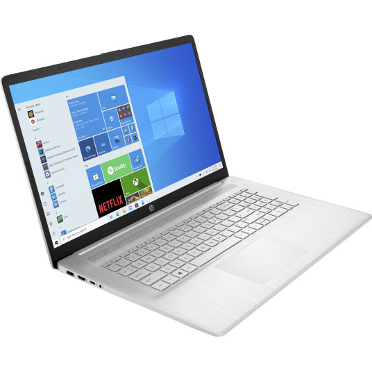 HP 17-cn3053cl i3-1335U 17,3" FHD AG 250nit IPS 12GB_3200MHz SSD512 IrisXe WiFi6 BT5 USB-C 41Wh Win11 Natural Silver REPACK Uusi / Pakkaa uudelleen