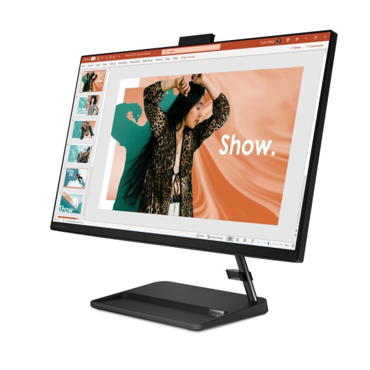 Lenovo IdeaCentre AIO 3 27IAP7 Intel® Core™ i3-1215U 6C FHD IPS 250nits AG 27" 8GB DDR4 5200 SSD512 Intel UHD Graphics Win11 Musta