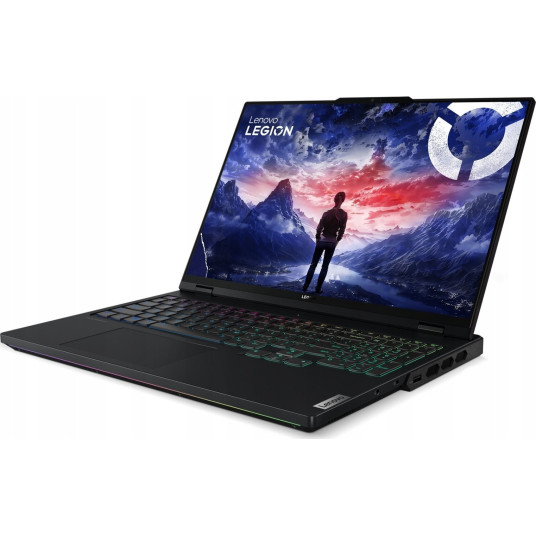 Kannettava tietokone Lenovo Legion Pro 7 16IRX9H i9-14900HX 16" WQXGA IPS 500nits 500nits AG 240Hz 32GB DDR5 5600 SSD1TB GeForce RTX 4090 16GB Win11 Eclipse Musta