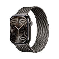 Älykello Apple Watch Series 10 GPS + Cellular 46mm Slate Titanium Case with Slate Milanese Loop - S/M