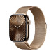 Älykello Apple Watch Series 10 GPS + Cellular 46mm Gold Titanium Case with Gold Milanese Loop - S/M