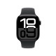 Älykello Apple Watch Series 10 GPS 42mm Jet Black Aluminium Case with Black Sport Band - S/M