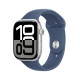 Älykello Apple Watch Series 10 GPS 46mm Silver Aluminium Case with Denim Sport Band - M/L