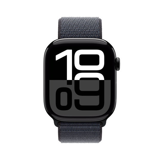 Älykello Apple Watch Series 10 GPS 46mm Jet Black Aluminium Case with Ink Sport Loop