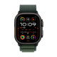 Älykello Apple Watch Ultra 2 GPS + Cellular 49mm Black Titanium Case with Dark Green Alpine Loop - Small