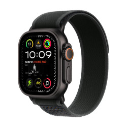 Älykello Apple Watch Ultra 2 GPS + Cellular 49mm Black Titanium Case with Black Trail Loop - M/L