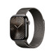 Älykello Apple Watch Series 10 GPS + Cellular 42mm Slate Titanium Case with Slate Milanese Loop