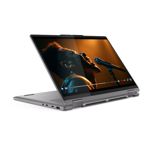 Kannettava tietokone Lenovo Yoga 7 2-in-1 14AHP9 Ryzen 5 8640HS 14" WUXGA OLED 400nits Glossy Glossy 60Hz 16GB LPDDR5x-6400 SSD1TB Radeon 760M Graphics Win11Arctic Grey