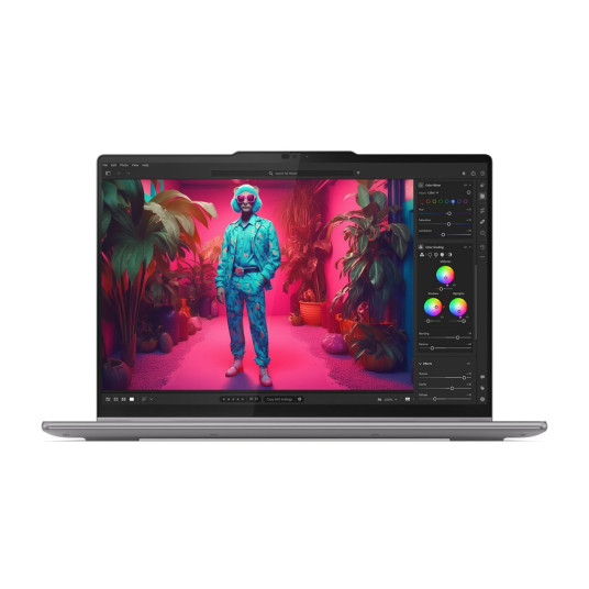 Kannettava tietokone Lenovo Yoga 7 2-in-1 14AHP9 Ryzen 5 8640HS 14" WUXGA OLED 400nits Glossy Glossy 60Hz 16GB LPDDR5x-6400 SSD1TB Radeon 760M Graphics Win11Arctic Grey