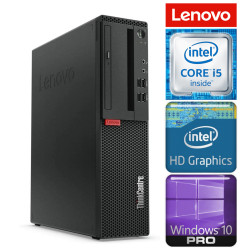 LENOVO M910S SFF i5-6500 8GB 256SSD M.2 NVME DVD WIN10Pro