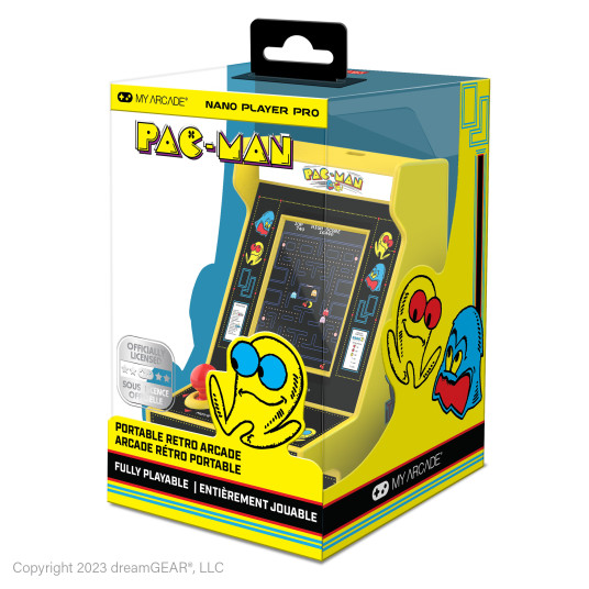 MY ARCADE Nano Player ,,Pac-Man&amp;quot; kannettava pelikonsoli