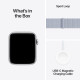 Älykello Apple Watch SE GPS 40mm Silver Aluminium Case with Blue Cloud Sport Loop