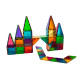 MAGNA-TILES Clear Colours - magneettirakennussarja, 100 osaa