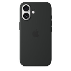 Kotelo Apple iPhone 16 Silicone Case with MagSafe Black