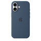 Kotelo Apple iPhone 16 Silicone Case with MagSafe Denim