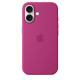 Kotelo Apple iPhone 16 Silicone Case with MagSafe Fuchsia