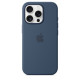 Kotelo Apple iPhone 16 Pro Silicone Case with MagSafe Denim