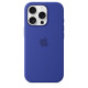 Kotelo Apple iPhone 16 Pro Silicone Case with MagSafe Ultramarine