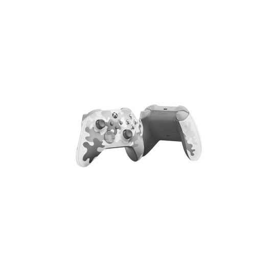 Microsoft Xboxin langaton ohjain - Arctic Camo Special Edition harmaa, valkoinen Bluetooth-peliohjain Analoginen/digitaalinen Android, PC, Xbox One, Xbox Series S, Xbox Series X, iOS