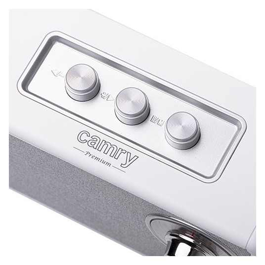 Bluetooth-kaiutin CR1902 FM USB-C valkoinen