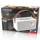 Bluetooth-kaiutin CR1902 FM USB-C valkoinen