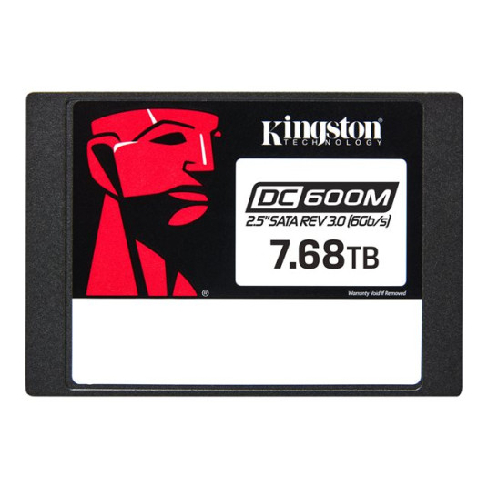 KINGSTON 7,68 Tt DC600M 2,5 tuuman SATA3 SSD