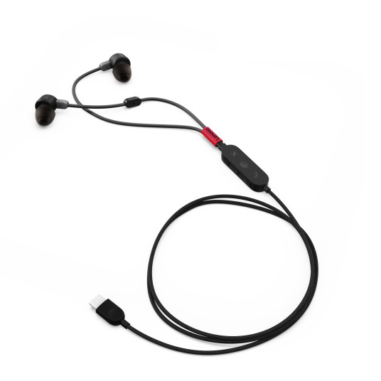 Lenovo Go USB-C ANC In-Ear kuulokkeet (MS Teams) Sisäänrakennettu mikrofoni, musta, langallinen, melunvaimennus