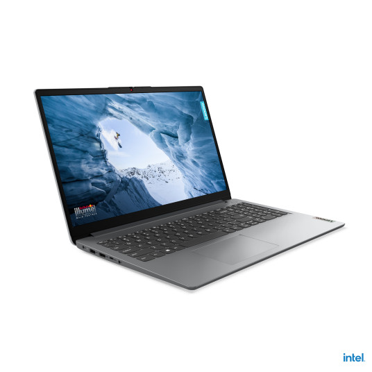 Lenovo Ideapad 1 Intel Pentium Silver N6000/15.6" FHD (1920X1080) TN 220NITS Anti-Glare/4GB/128GB/W11H/ENG (Cloud Grey) 82LX00A9LT