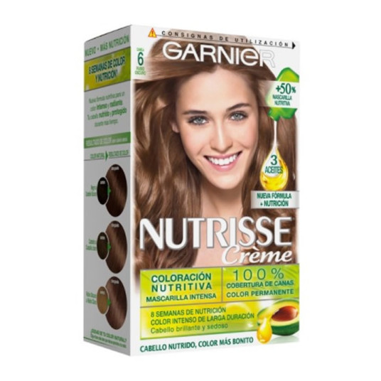 Garnier Nutrisse Creme Nourishing Color 6 Dark Blonde