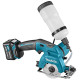 Makita CC301DSMJ kannettava pyörösaha 8,5 cm musta, sininen 1600 RPM