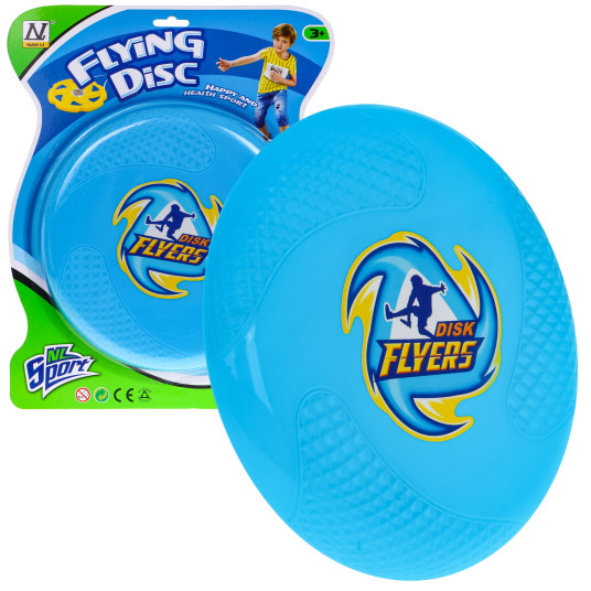 Lentävä kiekko Frisbee-urheilulelu lapsille ja aikuisille, sininen