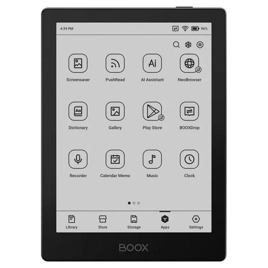 Ebook Onyx Boox Go 6" Carta 1300 32GB Wi-Fi Musta