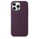 Kotelo Apple iPhone 16 Pro Max Silicone Case with MagSafe Plum