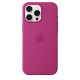 Kotelo Apple iPhone 16 Pro Max Silicone Case with MagSafe Fuchsia