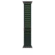 Rannekoru Apple Watch 49mm Dark Green Alpine Loop - Small - Black Titanium Finish