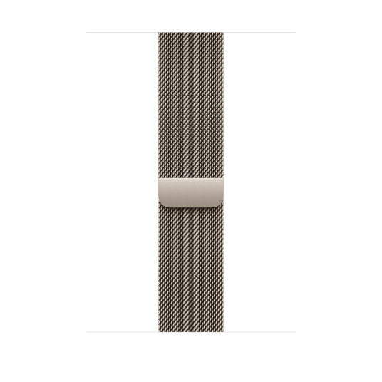 Rannekoru Apple Watch 46mm Natural Milanese Loop - S/M