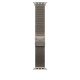 Rannekoru Apple Watch 49mm Natural Titanium Milanese Loop - Large