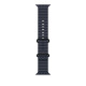 Rannekoru Apple Watch 49mm Navy Ocean Band - Black Titanium Finish