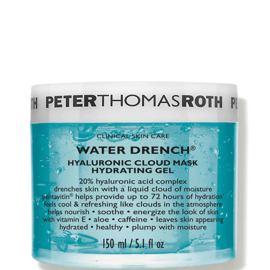 Peter Thomas Roth, Water Drench, Hydrating, Hyaluronic Acid, Gel Mask, For Face, 150 ml