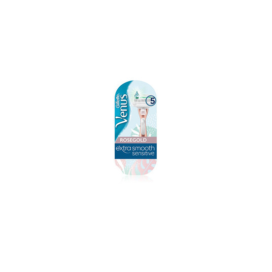 Gillette Venus Extra Smooth Sensitive Rose Gold - Shaver + 1 head