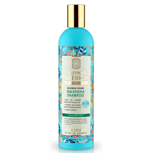 Natura Siberica Oblepikha Shampoo Suurin määrä 400 ml