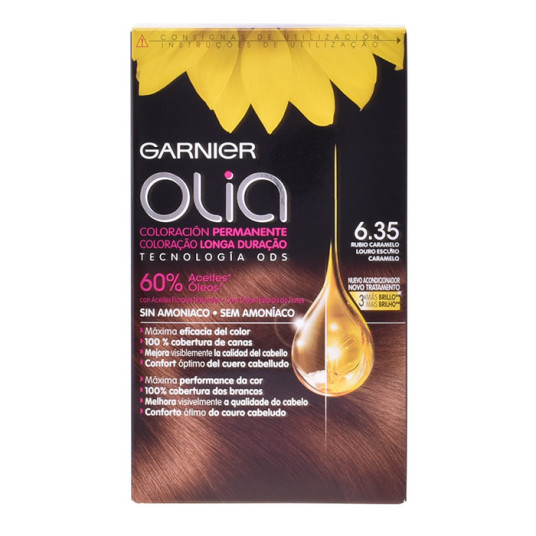 Garnier Olia Pysyvä väritys 6.35 Vaalea Caramel