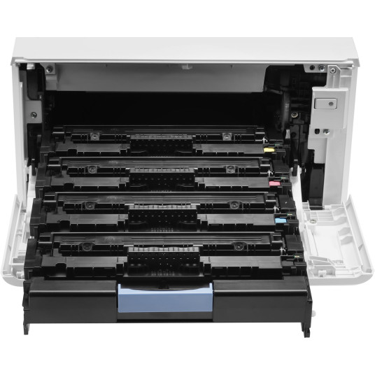 HP Color LaserJet Pro MFP M479fdn, tulostus, kopiointi, skannaus, faksaus, sähköposti, skannaus sähköpostiin/PDF-tiedostoon; Kaksipuolinen tulostus; 50 arkin käpristymätön ADF